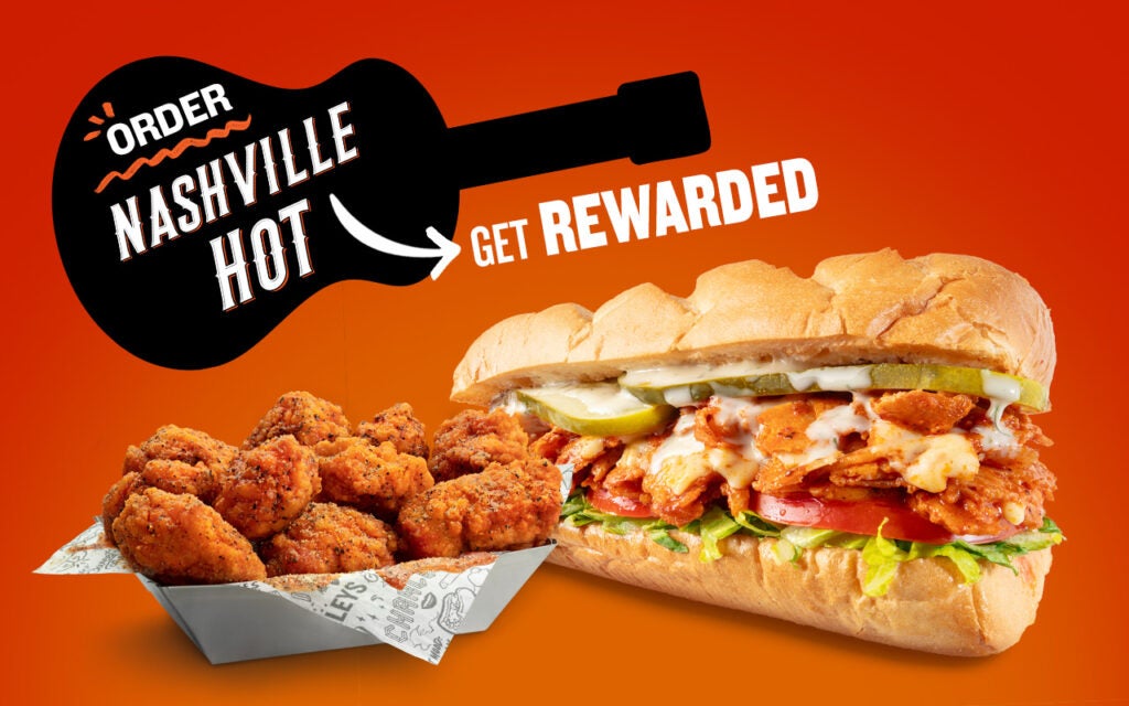 Earn Rewards When You Order Charleys Nashville Hot Items!